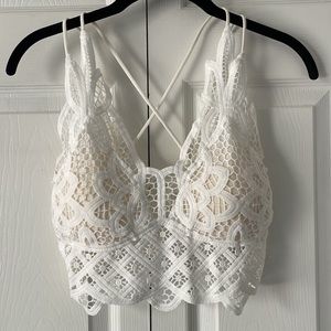 White Lace Bralette